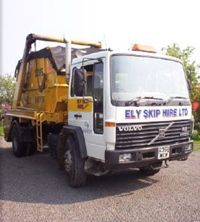 One of our fleet of trucks